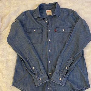 Levi’s Button down denim shirt